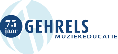 Logo Gehrels Muziekeducatie 75 jaar