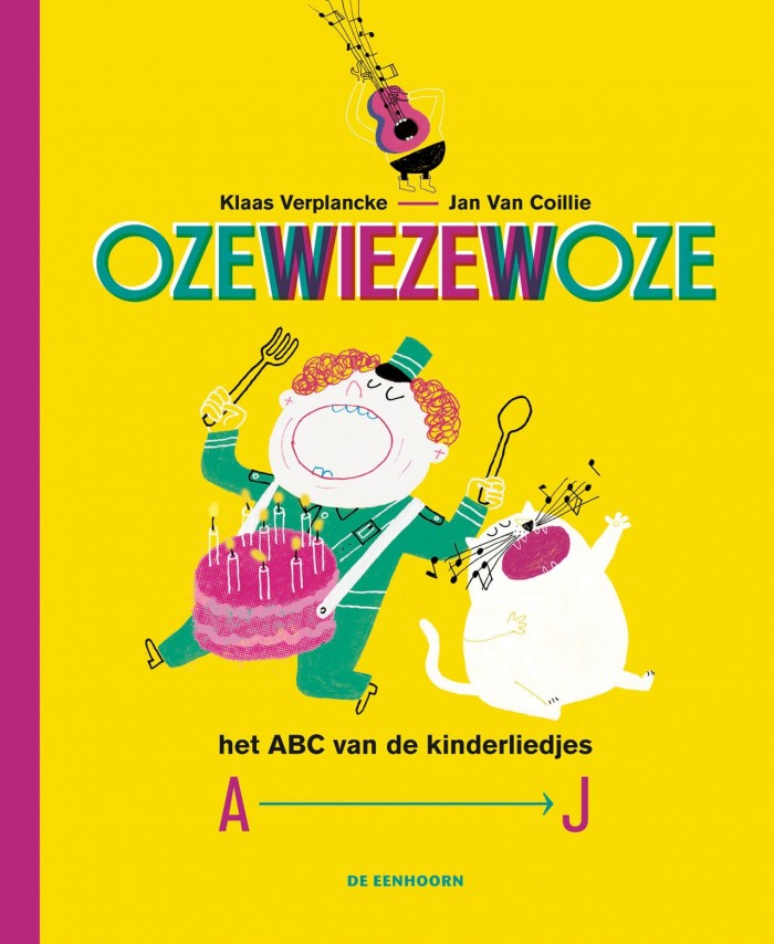 cover van de nieuwe uitgave van het liedjesboek Ozewiezewoze (dl. 1)