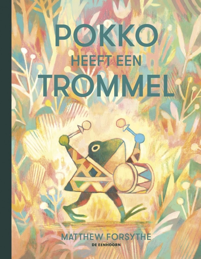 cover van het prentenboek 'Pokko heeft een trommel'