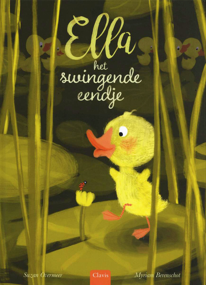 cover van Ella, het swingende eendje, prentenboek van Suzan Overmeer