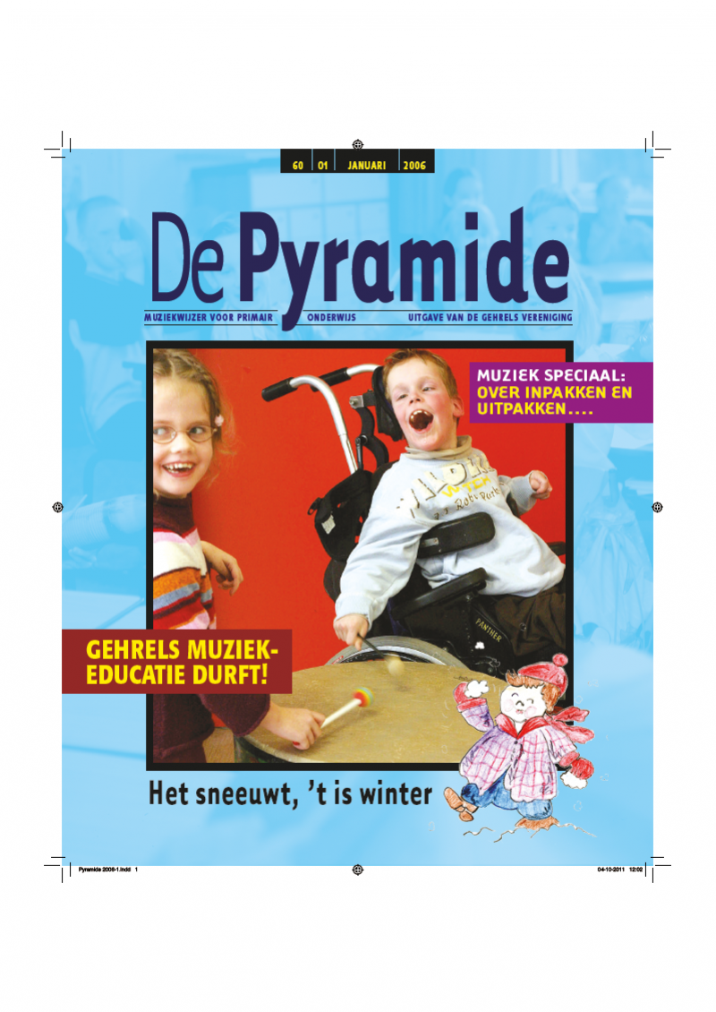 cover van De Pyramide, 60-01, januari 2006. 