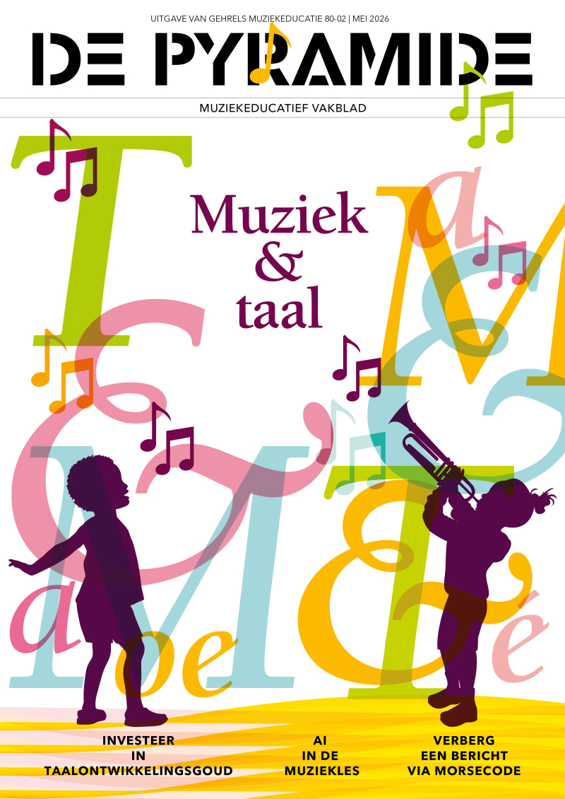 De Pyramide 80-2 mei 2026 cover. Illustratie Winneke Hazewinkel
