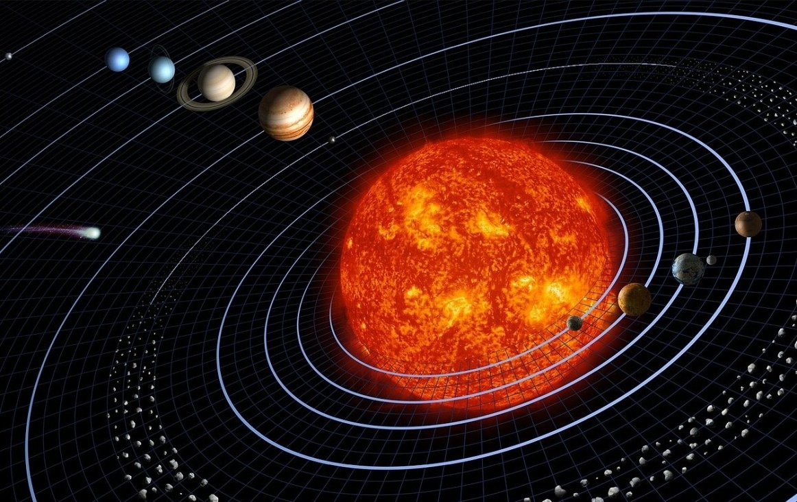 Planeten bij de bovenbouwles 'Als ik toch eens vliegen kon'