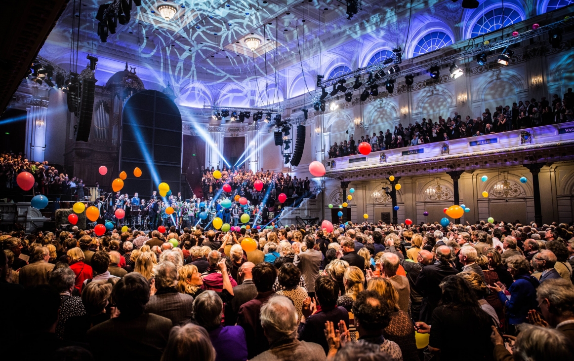 Nederlands Blazers Ensemble Nieuwjaarsconcert 2019. Foto Peter Lodder