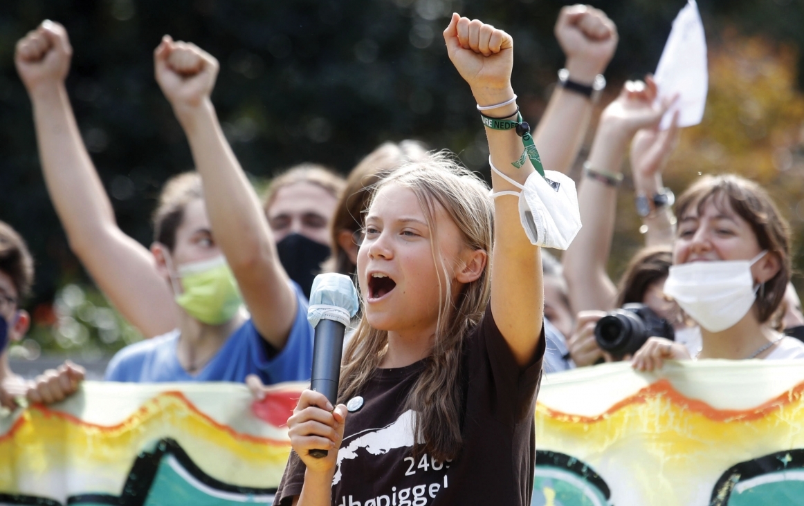 Greta Thunberg. Bron ANP © Matteo Bazzi