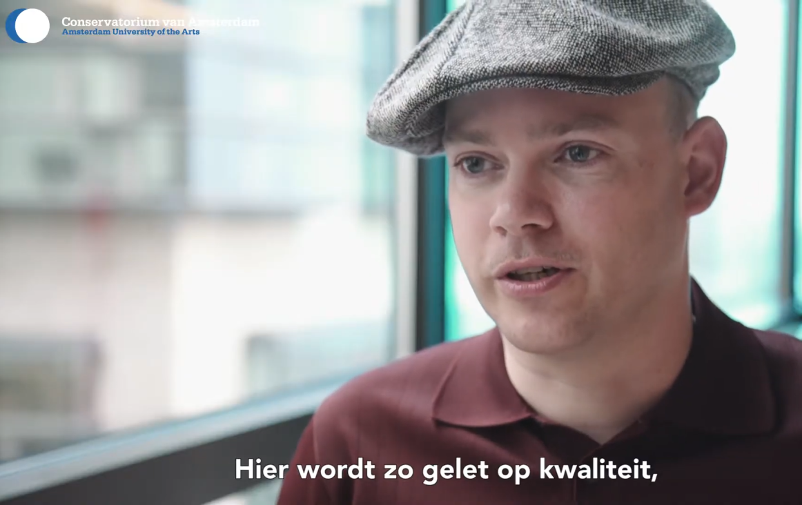 still uit promotievideo CvA post-hbo-opleiding muziekeducatie