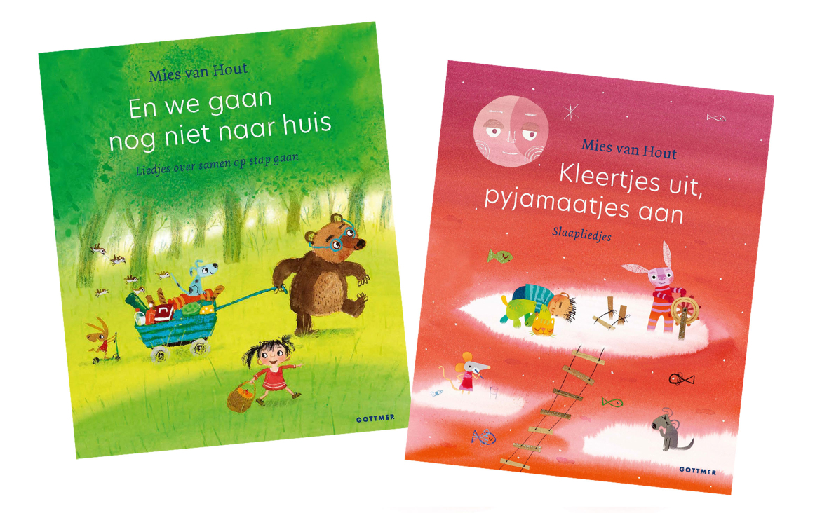 Boekomslagen van Mies van Hout.