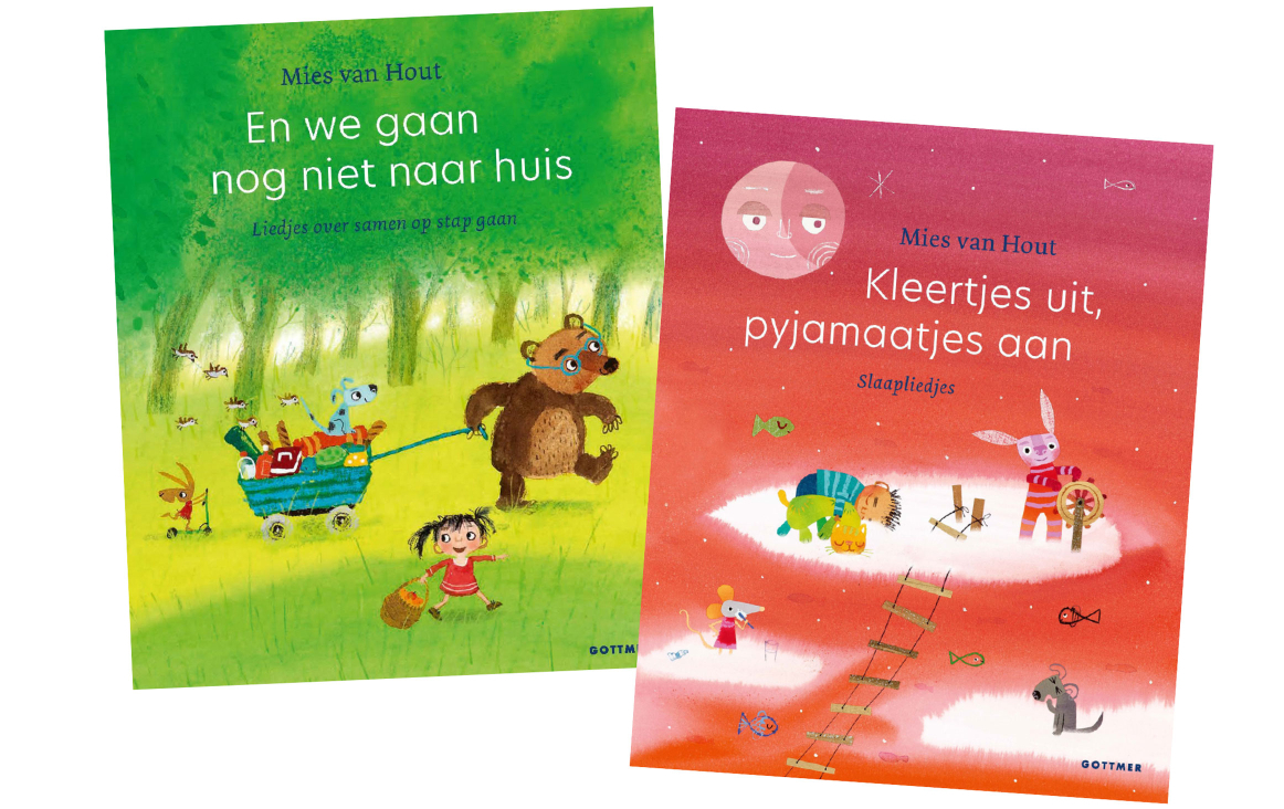 Mies van Hout covers van liedjesboeken