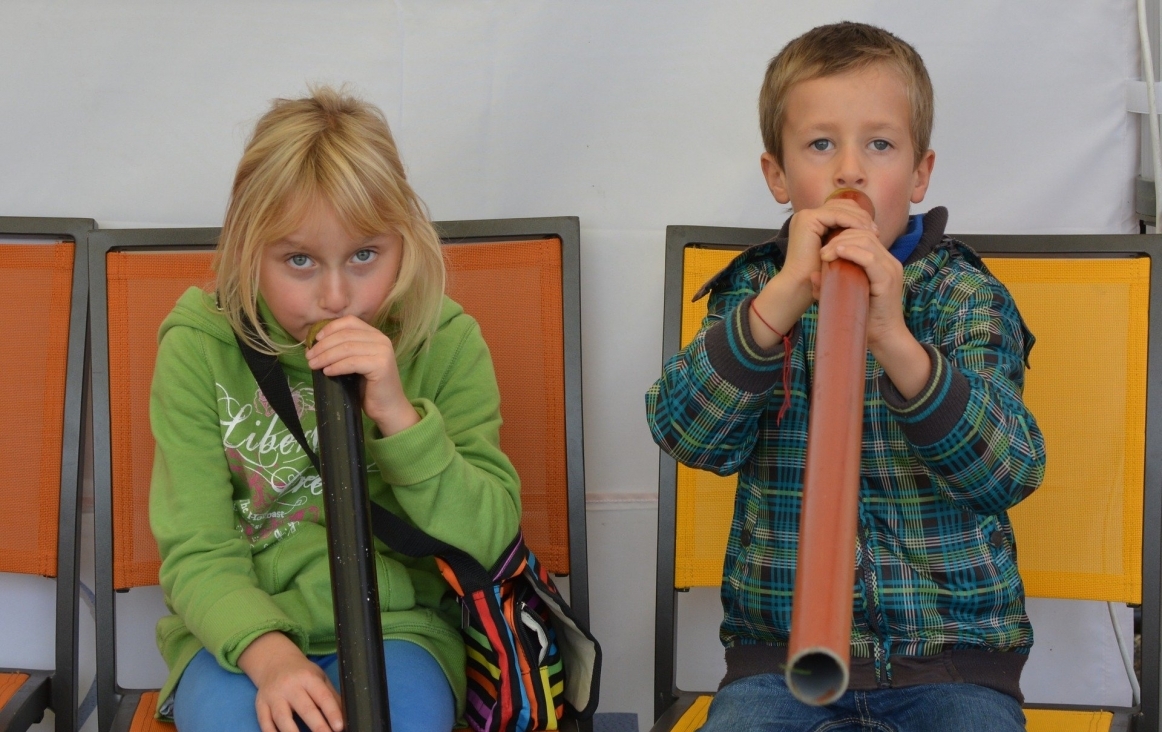 Kinderen in muziekles. Foto Ben Kerckx, Pixabay