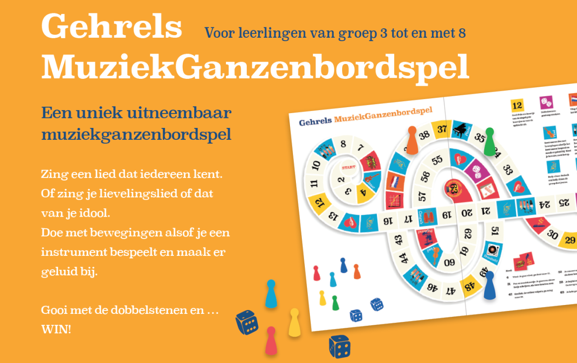 Gehrels Muziekganzenbordspel