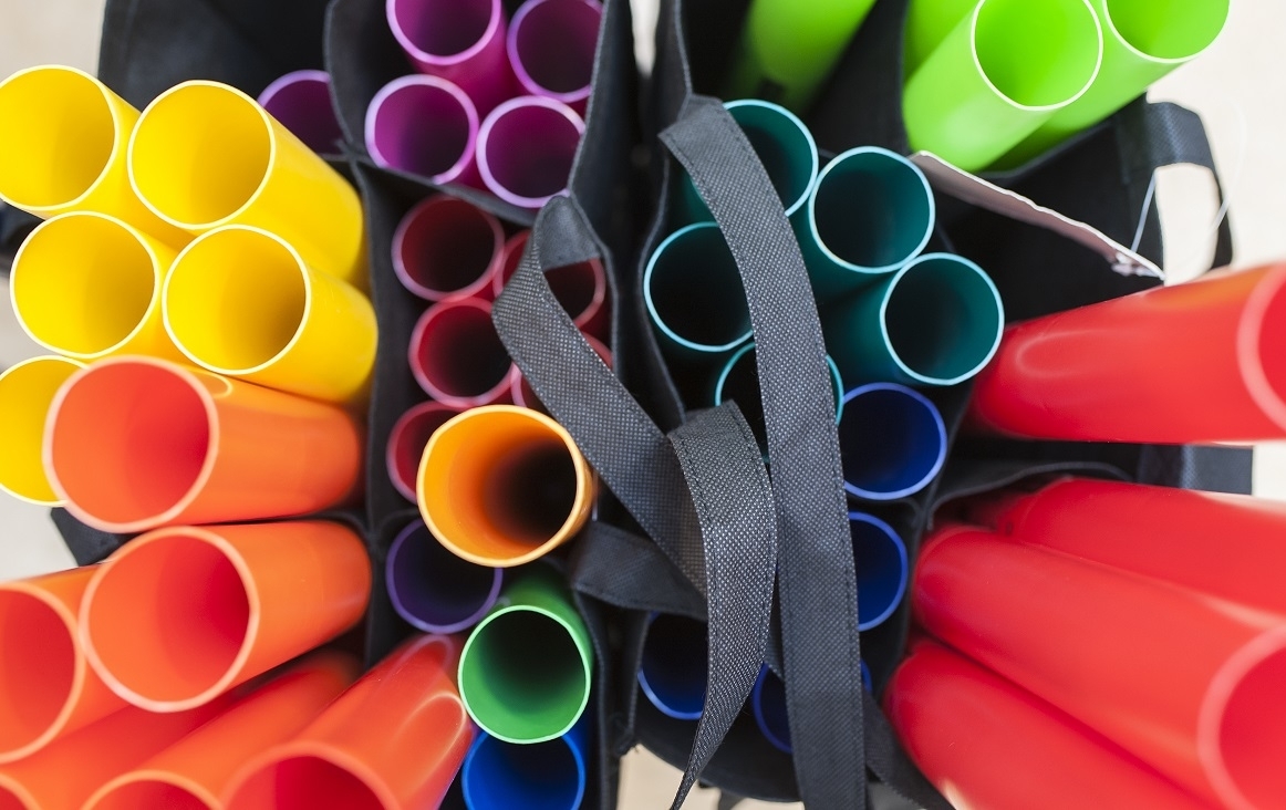 Boomwhackers. Foto Maria van der Heyden