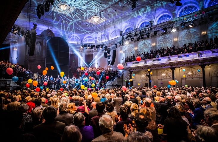 Nederlands Blazers Ensemble Nieuwjaarsconcert 2019. Foto Peter Lodder