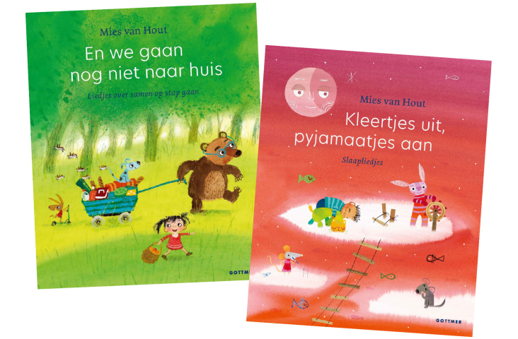Mies van Hout covers van liedjesboeken