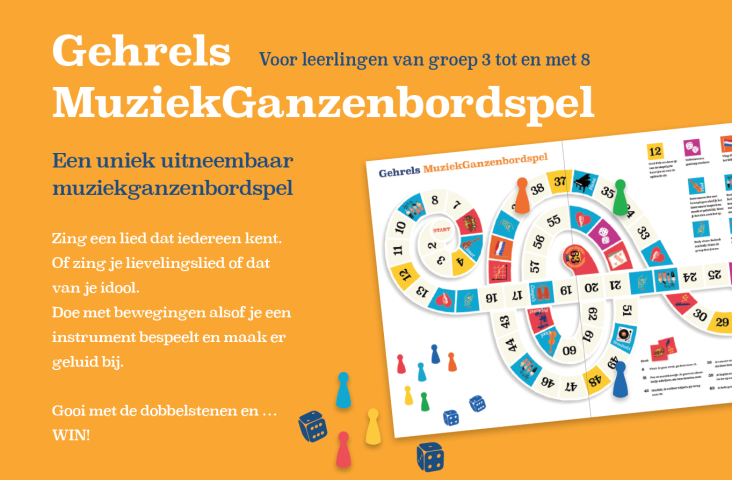 Gehrels Muziekganzenbordspel